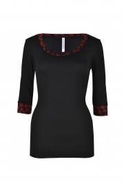 La.Luka Berlin – Jerseytop mit Punkten