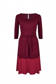 Jerseykleid bordeaux VT Jerseykleid bordeaux VT