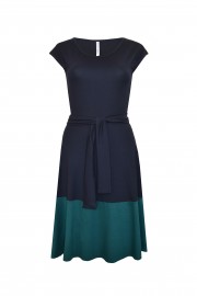 Jerseykleid blau/türkis VT