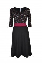 Jerseykleid Blümchen Jerseykleid Blümchen