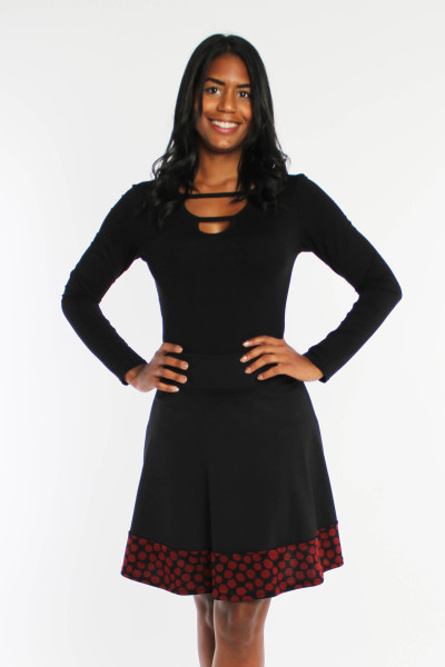 La.Luka Berlin - Herbstrock mit Punkten