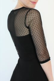 Minikleid mit Pünktchen Tüll Minikleid mit Pünktchen Tüll