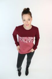 LA.LUKA Berlin – Pullover bordeaux rosé LA.LUKA Berlin – Pullover bordeaux rosé