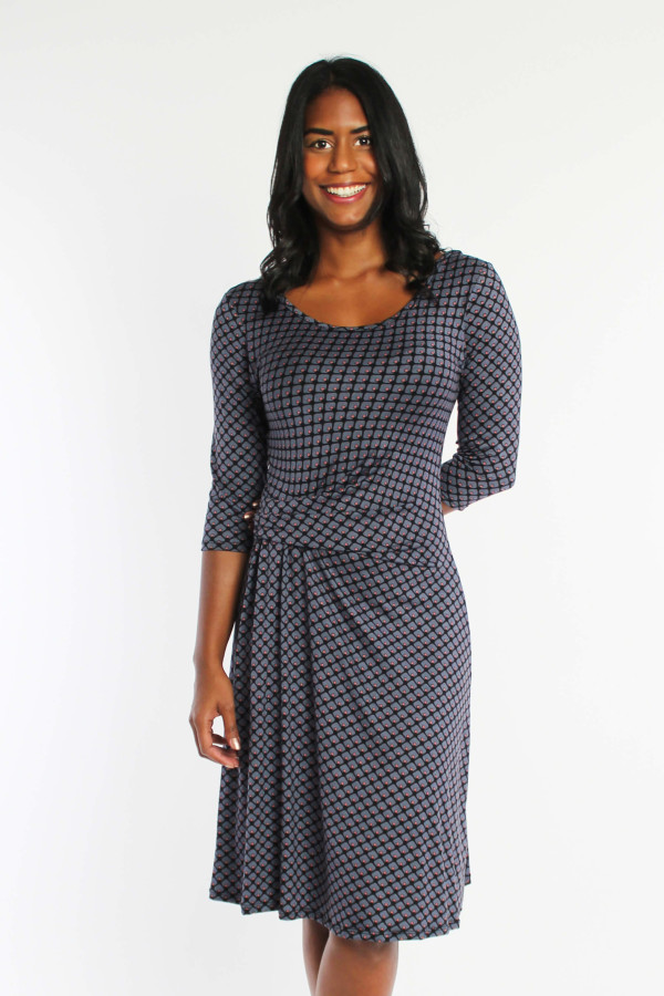 drapiertes Jerseykleid drapiertes Jerseykleid