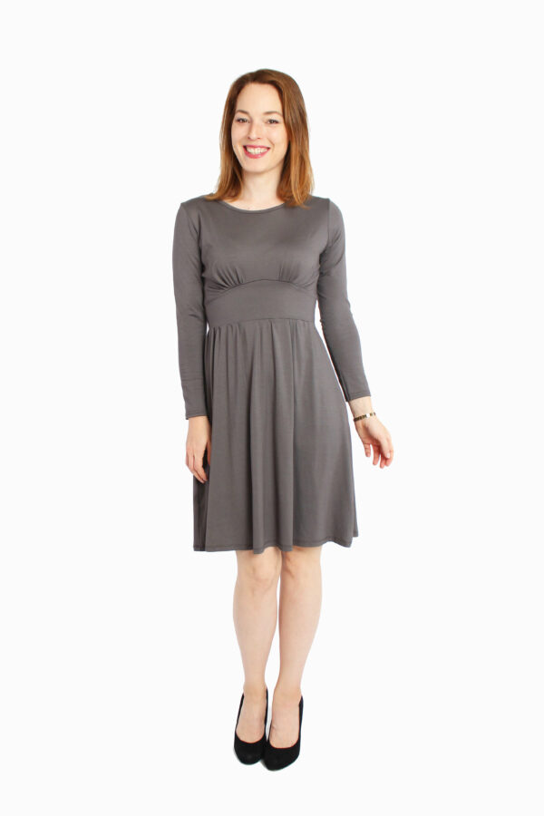 LA.LUKA Berlin – Jerseykleid taupe LA.LUKA Berlin – Jerseykleid taupe