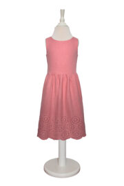 LA.LUKA Berlin Kids – Mädchen Musselinkleid rosa