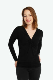 LA.LUKA Berlin – Knotentop schwarz LA.LUKA Berlin – Knotentop schwarz