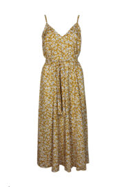 LA.LUKA Berlin – Midikleid gelb Blumen