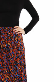 LA.LUKA Berlin – Midirock animal Print Detail