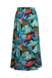 LA.LUKA Berlin – Midirock grün Blätter