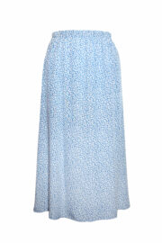 LA.LUKA Berlin – Midirock hellblau weiß Blümchen LA.LUKA Berlin – Midirock hellblau weiß Blümchen