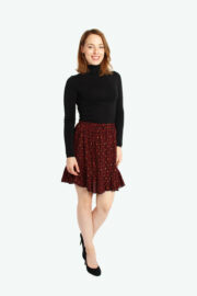 LA.LUKA Berlin – Minirock schwarz rot gold 2