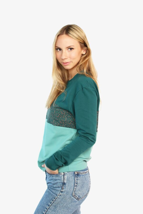 LA.LUKA Berlin – Pullover dunkelgrün mint(2)