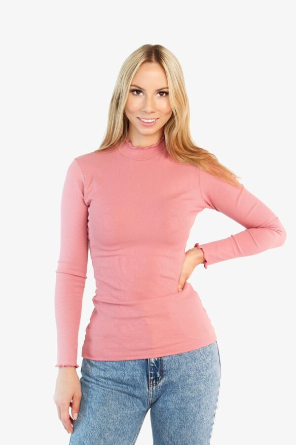 LA.LUKA Berlin – Rollkragenshirt rosé LA.LUKA Berlin – Rollkragenshirt rosé