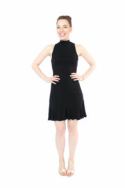 LA.LUKA Berlin – Sommer 2023 Minikleid schwarz Volant 2 LA.LUKA Berlin – Sommer 2023 Minikleid schwarz Volant 2