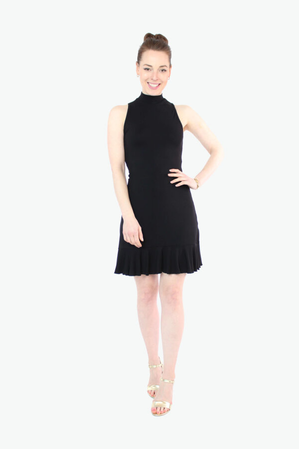 LA.LUKA Berlin – Sommer 2023 Minikleid schwarz Volant LA.LUKA Berlin – Sommer 2023 Minikleid schwarz Volant