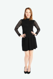 LA.LUKA Berlin – Spitzenkleid schwarz