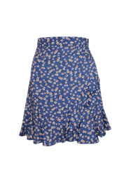 LA.LUKA Berlin – Wickelrock blau geblümt LA.LUKA Berlin – Wickelrock blau geblümt