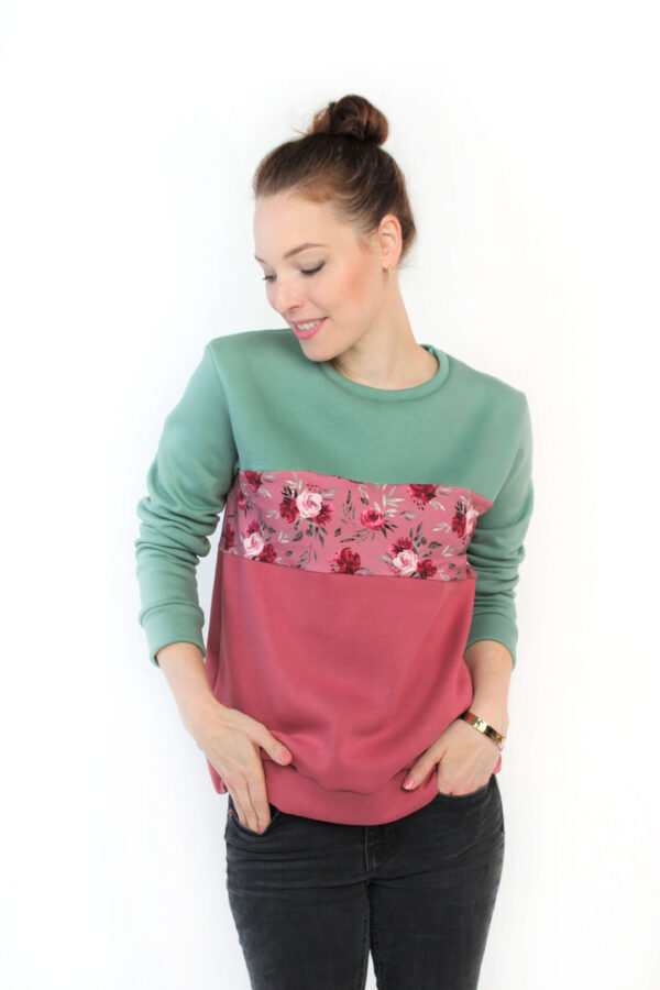 LA.LUKA Berlin mint rosé Blumen LA.LUKA Berlin mint rosé Blumen