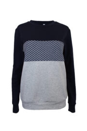 LA.LUKA Berlin – Pullover dunkelblau/grau