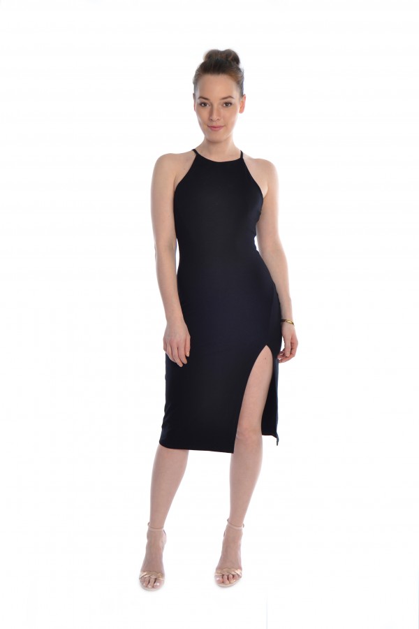 Sommerkleid mit Schlitz